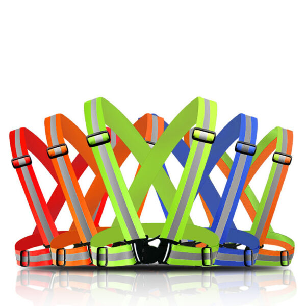 Custom Reflective Safety Vests for Night Running & Cycling - Image 5
