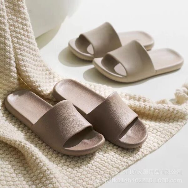 Custom Logo Non-Slip EVA Rexine Slippers for Men & Women - Image 3