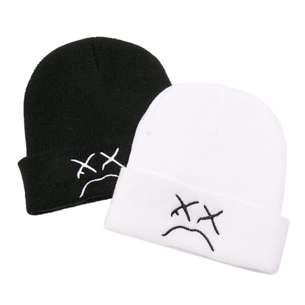 Rainbow LGBT Pride Heart Embroidery Knitted Hats Beanies - Image 6