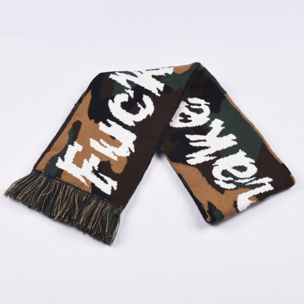 Custom Acrylic Football Scarf for Fans - Wholesale Options - Image 13