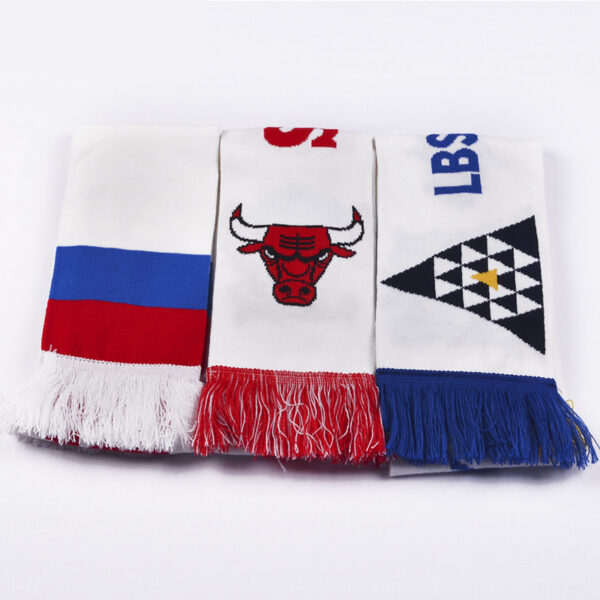Custom Acrylic Football Scarf for Fans - Wholesale Options - Image 9