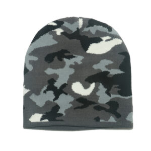 Camo Beanie - Custom Unisex Winter Knit Hat