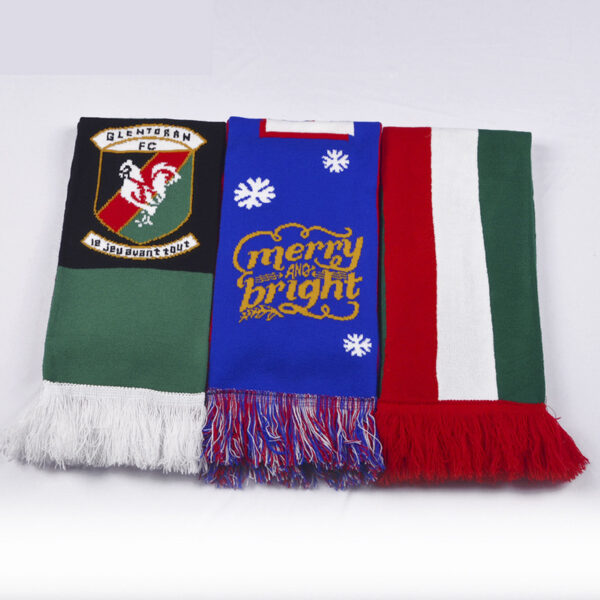 Custom Acrylic Football Scarf for Fans - Wholesale Options - Image 10
