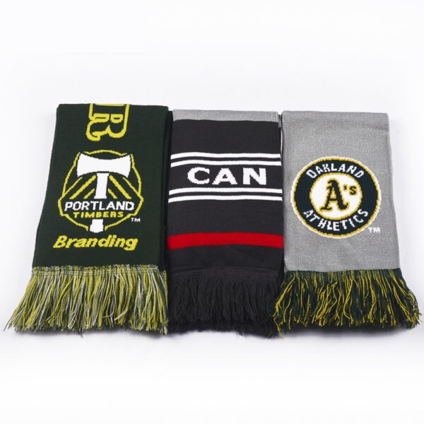 Custom Acrylic Football Scarf for Fans - Wholesale Options - Image 14