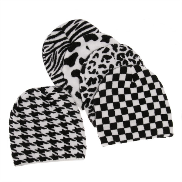 Rainbow LGBT Pride Heart Embroidery Knitted Hats Beanies - Image 9
