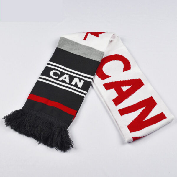 Custom Acrylic Football Scarf for Fans - Wholesale Options - Image 15