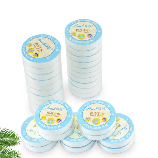 Disposable non-woven compressed towel - Image 2