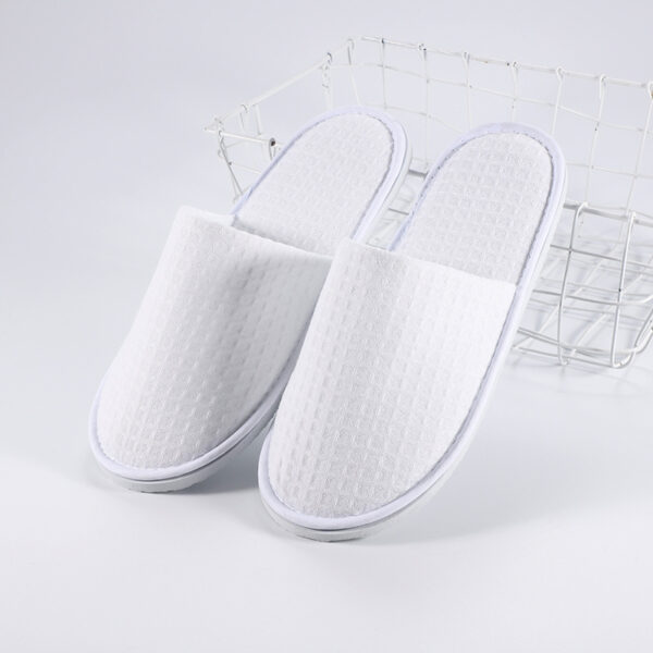 Custom Logo Disposable Salon Slippers - Hotel & Travel Amenity - Image 2