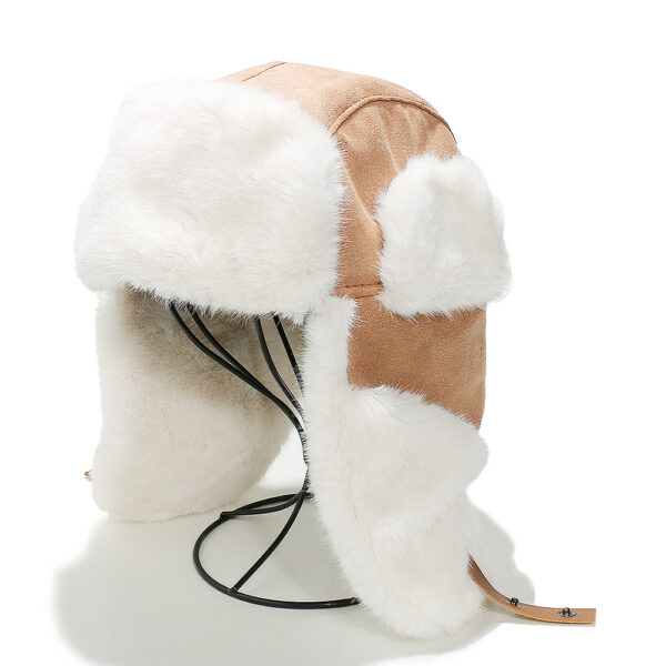 Plush Cotton Earflaps Winter Hat for Women & Men