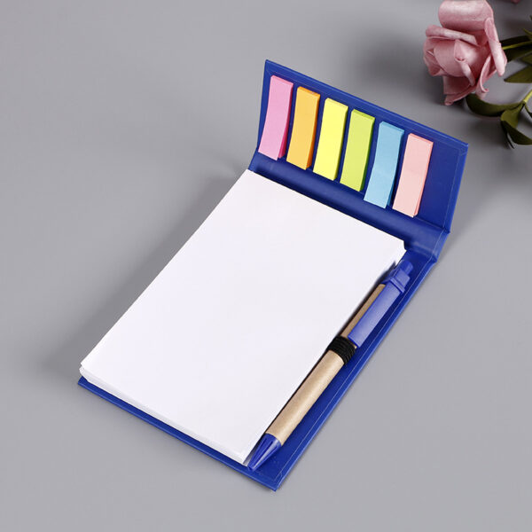 Eco Cork Sticky Notes with Recycled Paper & Pen - Image 2