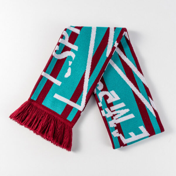 Custom Acrylic Football Scarf for Fans - Wholesale Options - Image 2