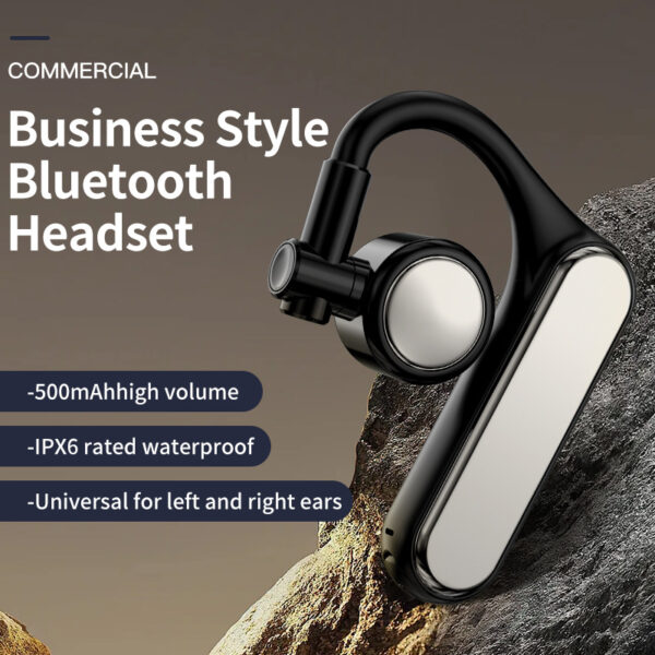 Waterproof Wireless Earphones - Long Battery, Air Conduction - Image 2