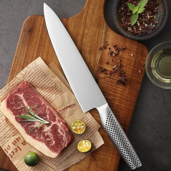 Japanese Chef Knife Set with Box - Stainless Steel Cleaver - Image 2