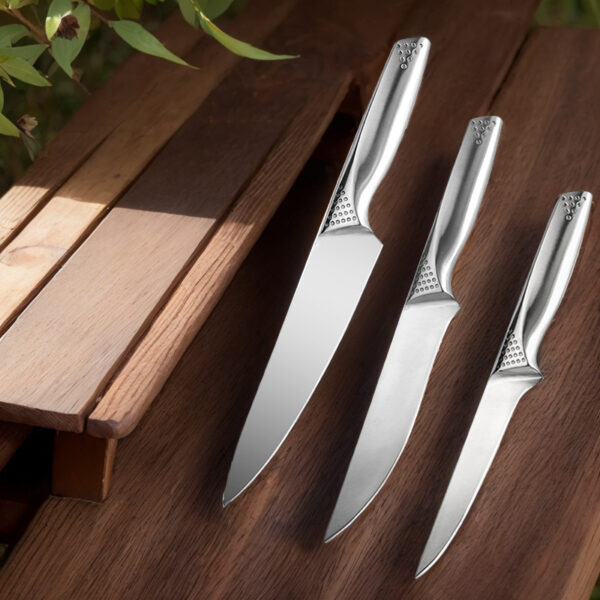 Stainless Steel Boning Knife Set for Meat Trimming - Image 3