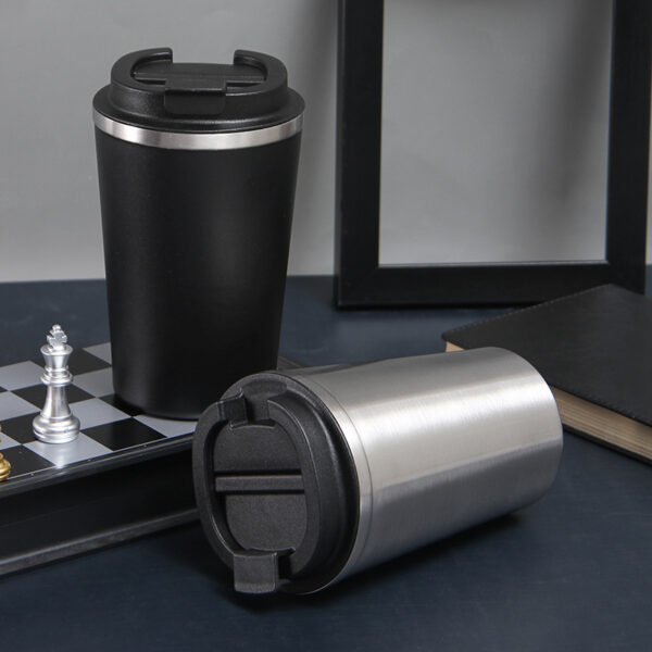 Wholesale Flip Lid Vacuum Insulated Stainless Steel Coffee Mug - Image 4
