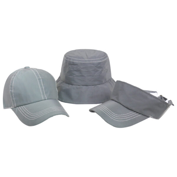 Foldable Checkered Racing Sun Hat for Beach & Fishing - Image 4