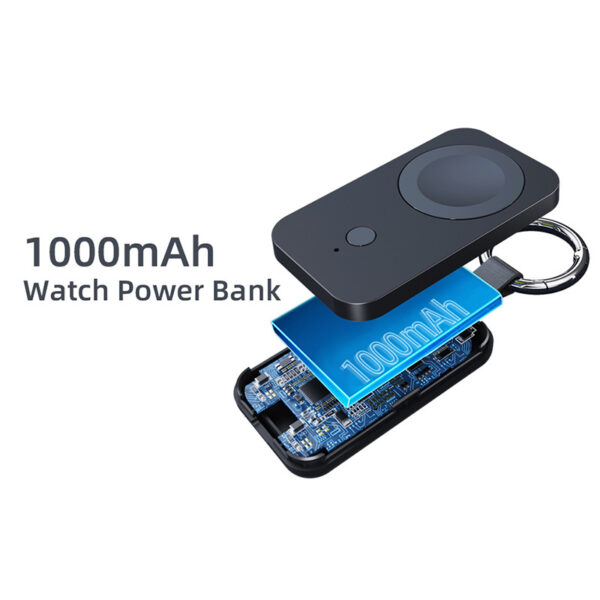Wireless KC Watch Charger Keychain Power Bank - Image 4