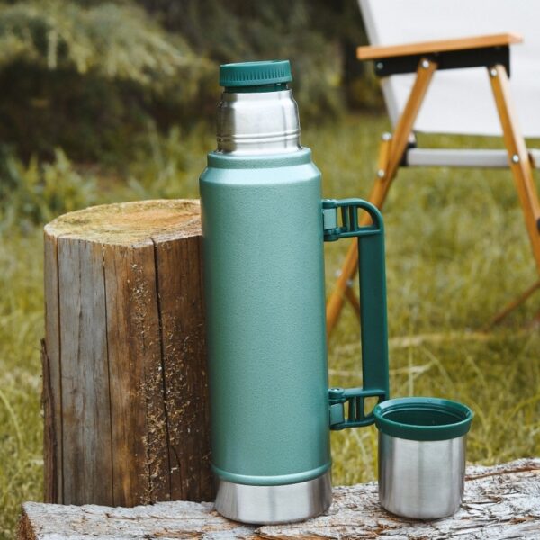 Vacuum Insulated 1000ml Stainless Steel Tea Thermos - Image 3