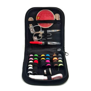 Portable Travel Sewing Kit with Needles & Threads