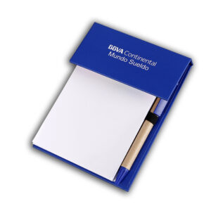 Eco Cork Sticky Notes with Recycled Paper & Pen