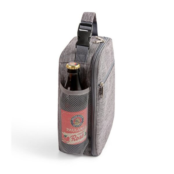 Custom Insulated Lunch Box with Drink Holder - Image 3
