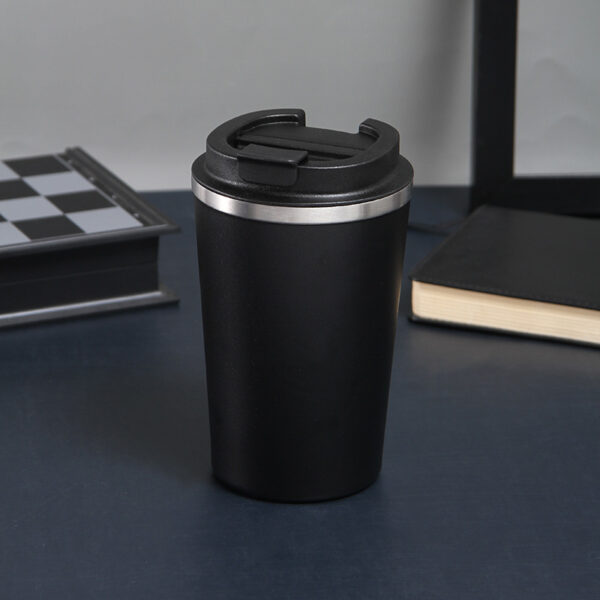 Wholesale Flip Lid Vacuum Insulated Stainless Steel Coffee Mug - Image 3