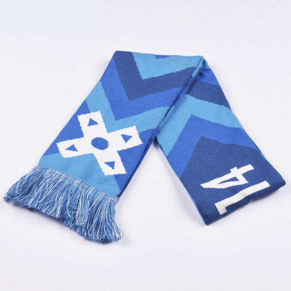 Custom Acrylic Football Scarf for Fans - Wholesale Options - Image 3