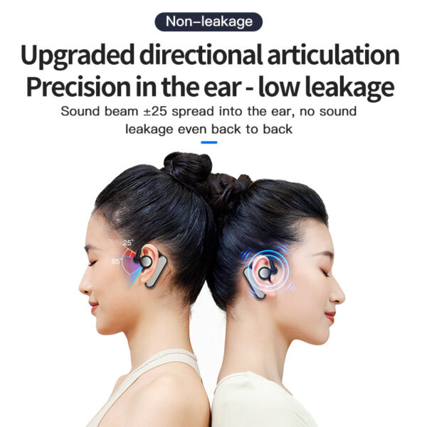 Waterproof Wireless Earphones - Long Battery, Air Conduction - Image 3