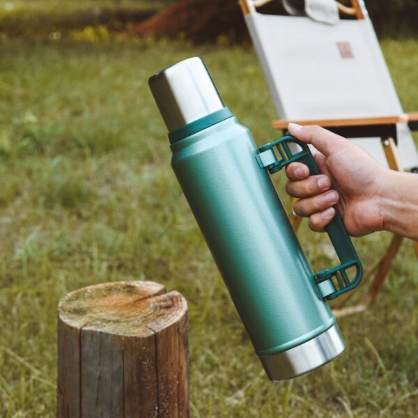 Vacuum Insulated 1000ml Stainless Steel Tea Thermos - Image 2