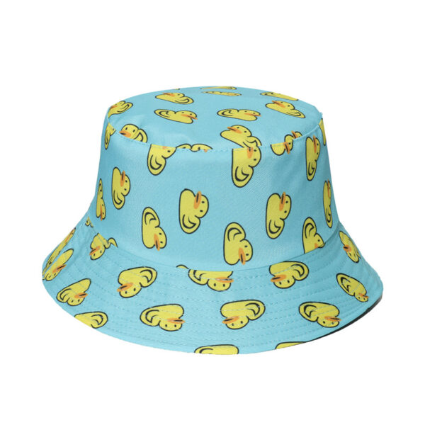 Patterned Bucket Hat with Custom Logo & Brand Label - Image 2