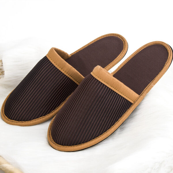 new fashion summer men leather casual whole sale best price foam slippers - Image 2