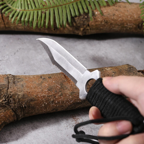 Outdoor diving multi-functional high hardness outdoor straight knife - Image 3