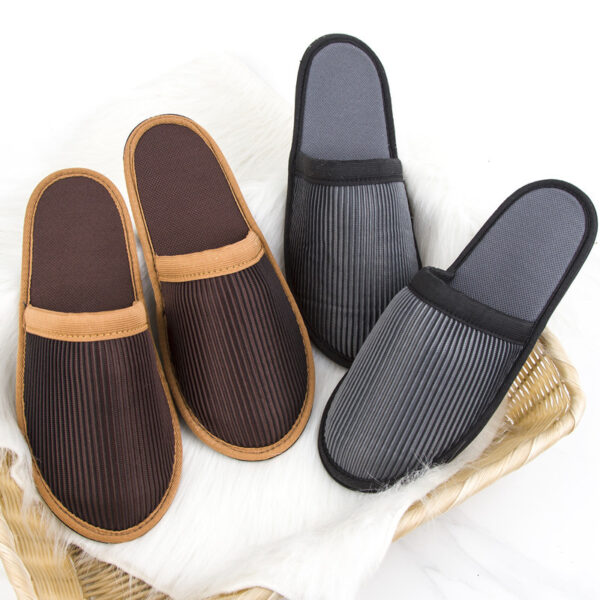 new fashion summer men leather casual whole sale best price foam slippers - Image 5