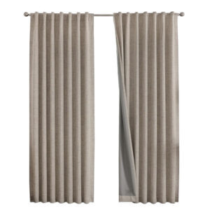 Wholesale Linen Fabric Blackout Curtains For Living Room