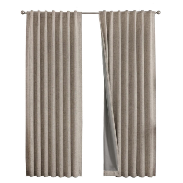 Wholesale Linen Fabric Blackout Curtains For Living Room