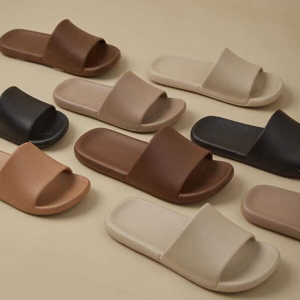 Custom Logo Non-Slip EVA Rexine Slippers for Men & Women - Image 5