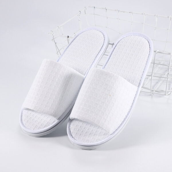 Custom Logo Disposable Salon Slippers - Hotel & Travel Amenity - Image 5
