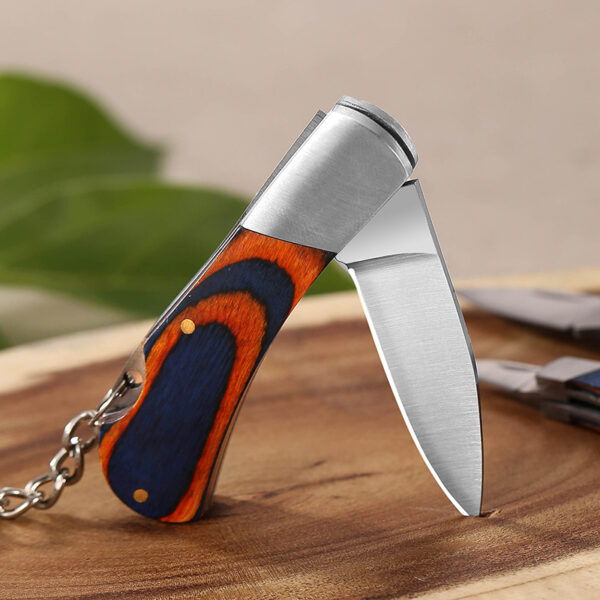 Mini Folding Stainless Steel EDC Box Cutter Knife - Image 4