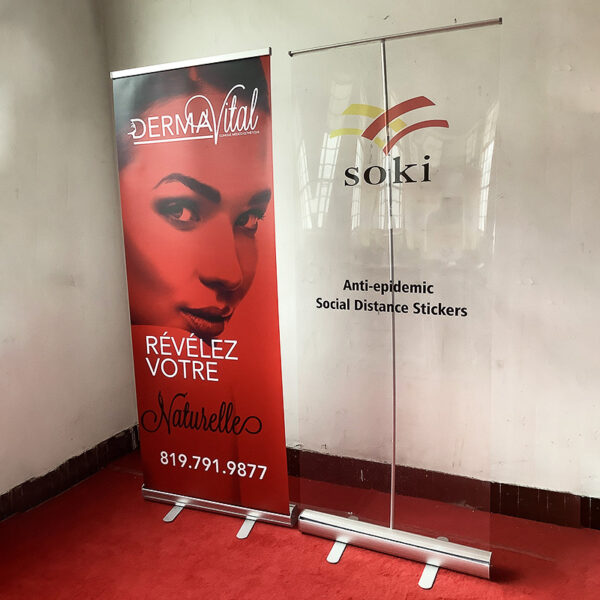 Retractable Aluminum Roll Up Banner Stand - Image 5