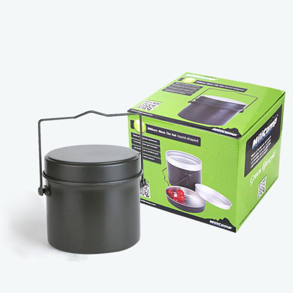Tactical Aluminum Lunch Box & Vacuum Bottle - Image 4
