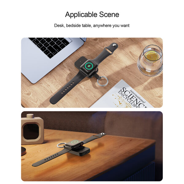 Wireless KC Watch Charger Keychain Power Bank - Image 6