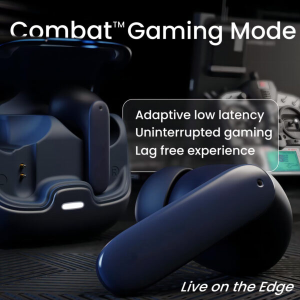 Boult Z40 Wireless Earbuds: 60H Playtime, Quad ENC, Low Latency, Fast Charge - Image 5