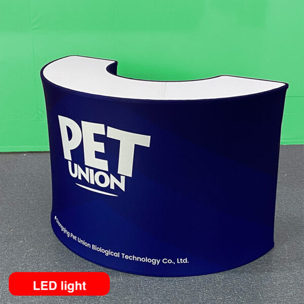 LED Lift Desk: Folding, Luminous, Customizable Sales Booth - Image 8