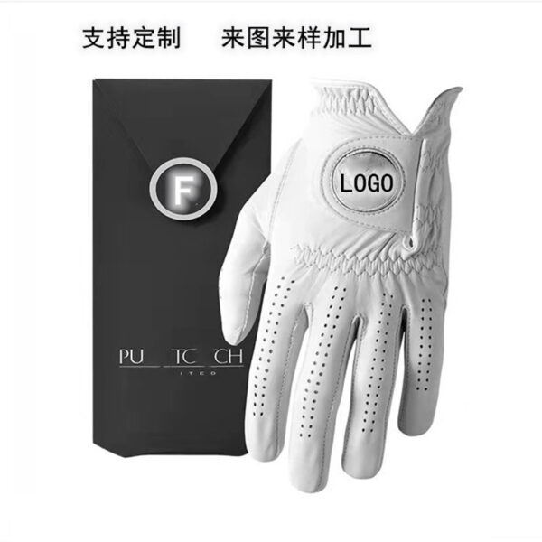 Golf Gloves: Soft Cabretta Leather, Breathable, All-Weather Fit - Image 5