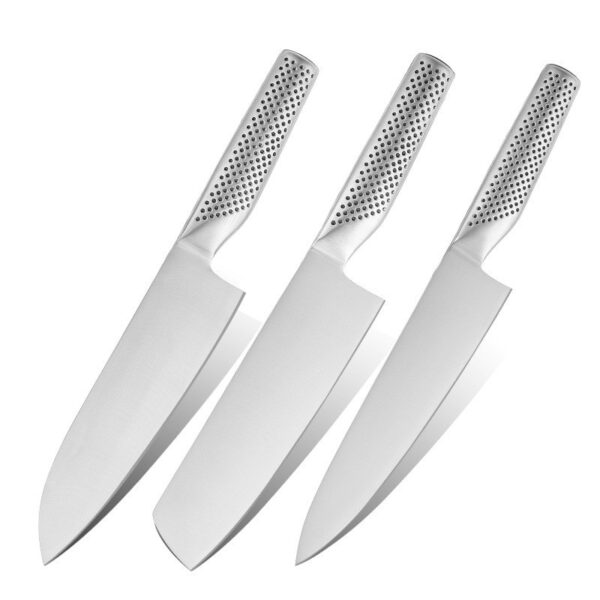 Japanese Chef Knife Set with Box - Stainless Steel Cleaver - Image 5