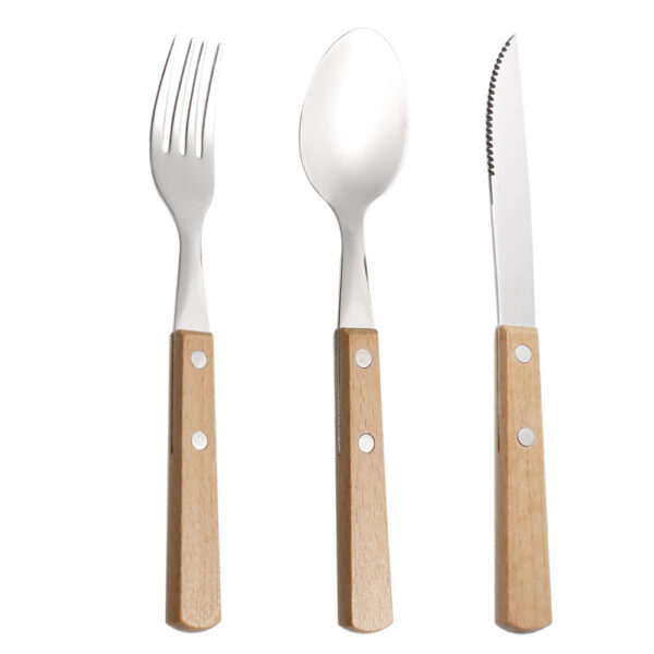 Stainless Steel Eco-Friendly Party Cutlery Set - Image 4