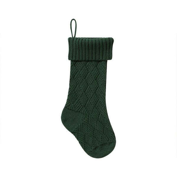 Christmas Knit Stockings - Long Socks for Kids & Home Decor - Image 4