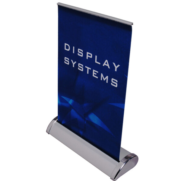 Mini A4/A3 Rollup Banner Stand: Retractable & Portable - Image 2