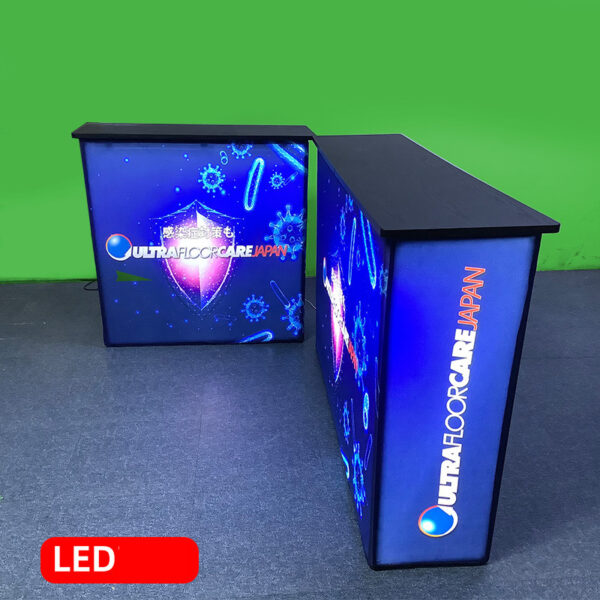 LED Lift Desk: Folding, Luminous, Customizable Sales Booth - Image 7