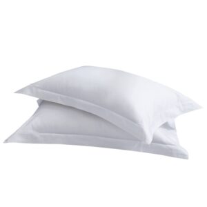 Breathable Plain Cotton Hotel Pillow Cases